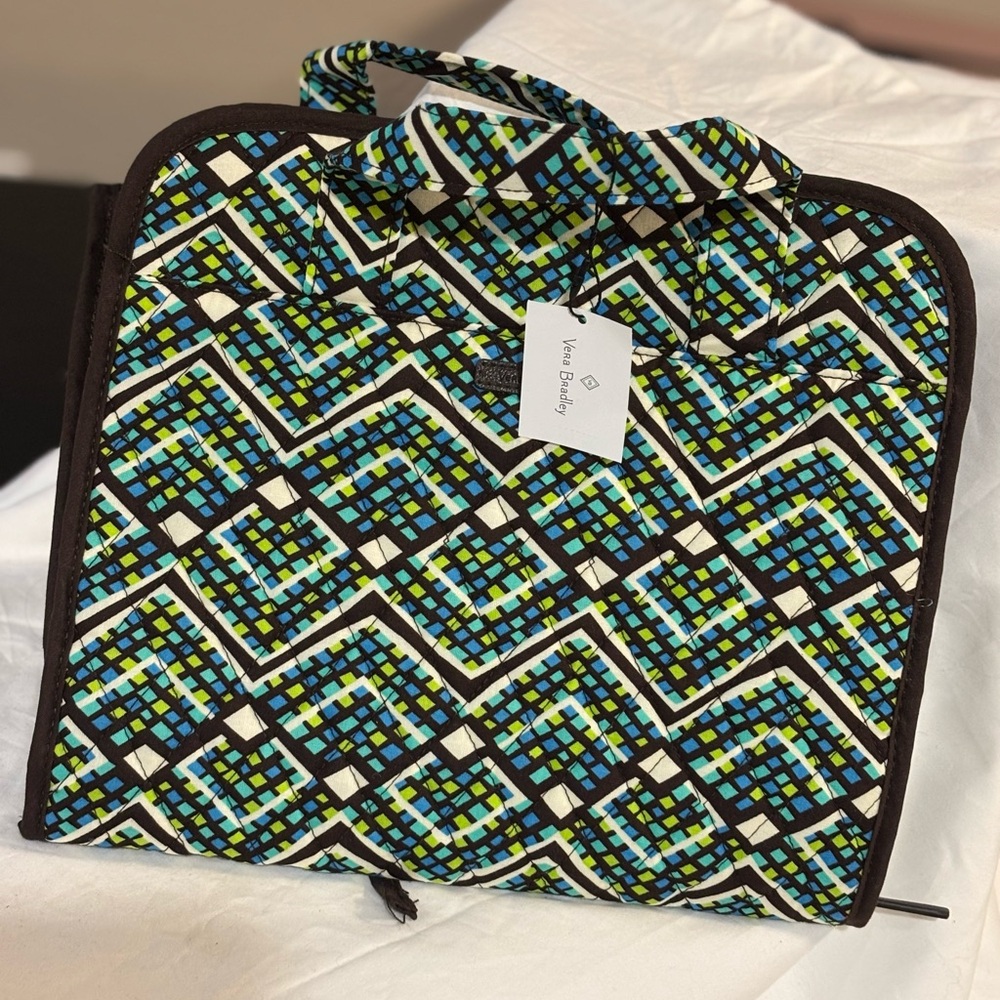 Vera Bradley folding makeup bag